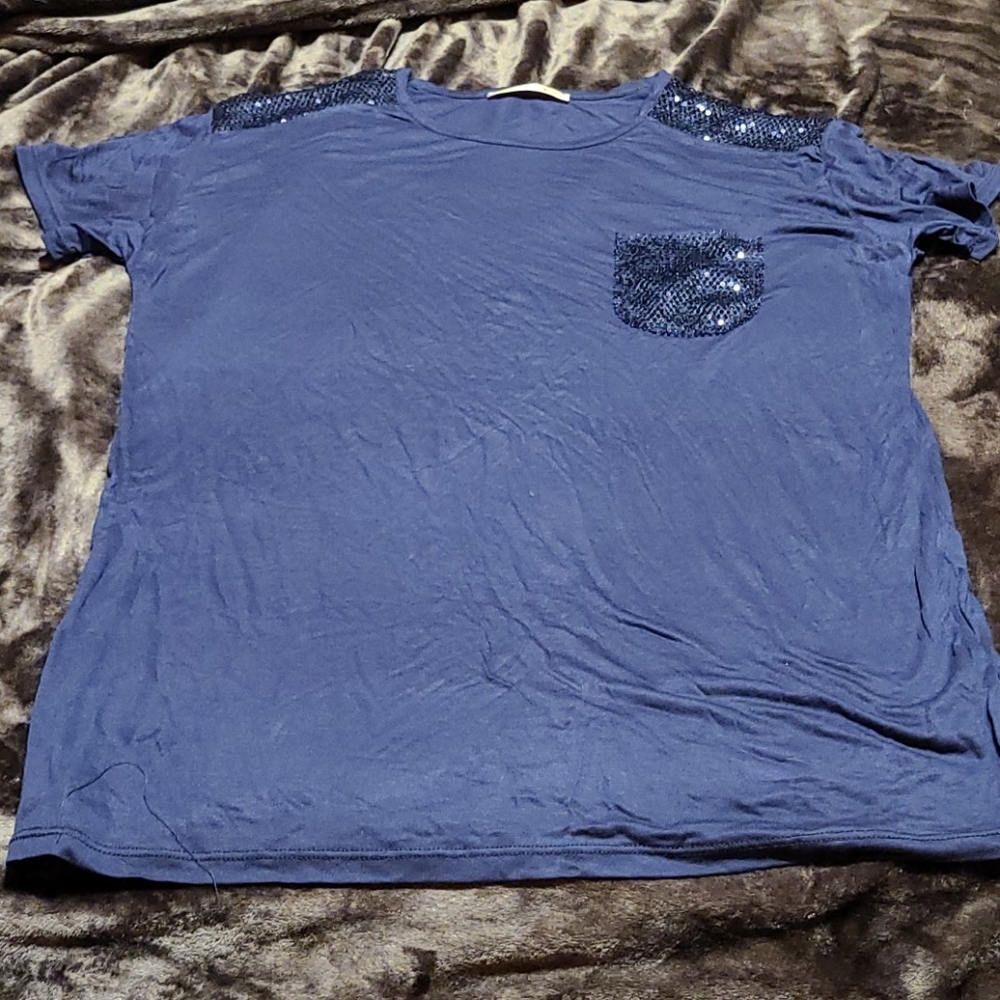 Sparkly Pocket Tee